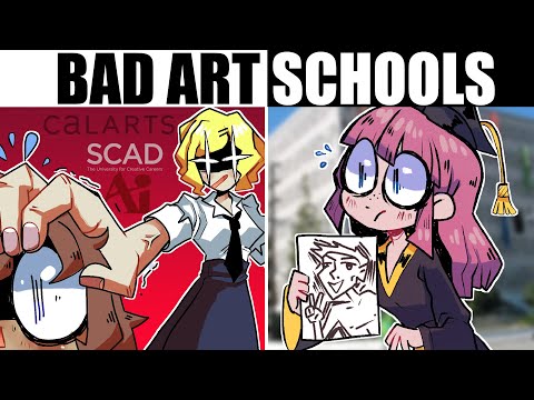 POPULAR ART SCHOOLS YOU SHOULDN'T GO TO