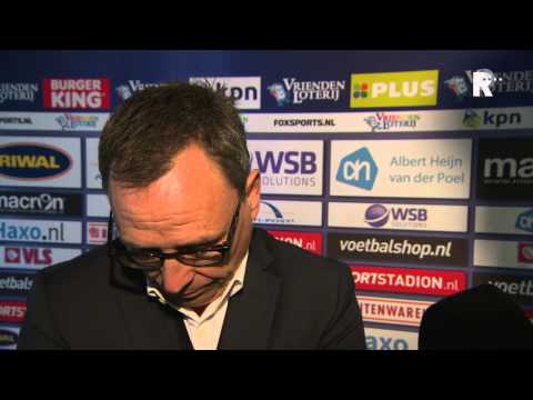 Jan Everse na afloop van FC Dordrecht - Feyenoord