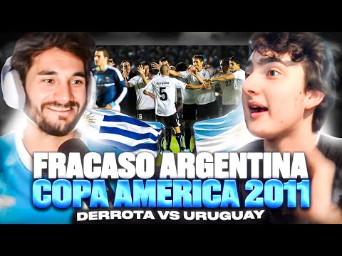 EL DIA QUE URUGUAY ELIMINÓ A ARGENTINA EN SU CASA - COPA AMERICA 2011 - FRACASO ARGENTINO?
