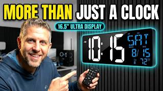 This Wall Clock Actually Looks Good | 16.5 Inch XREXS