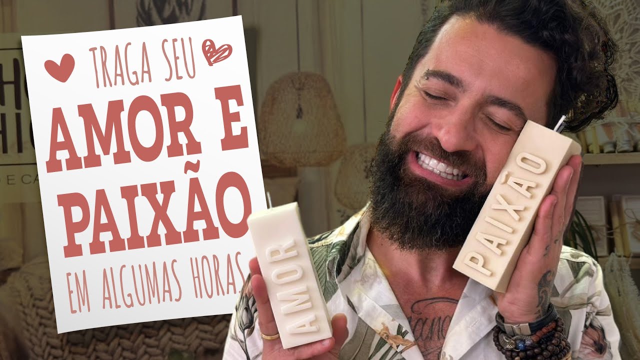 FAÇA E VENDA VELA AROMÁTICA  PARA DECORAÇÕES E PRESENTES | VELAS AMOR E PAIXÃO | PETER PAIVA