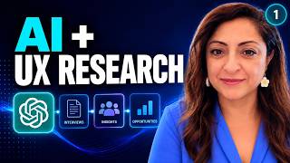 How to Use AI (ChatGPT) for UX Research | Research Plan & Interview Guide!