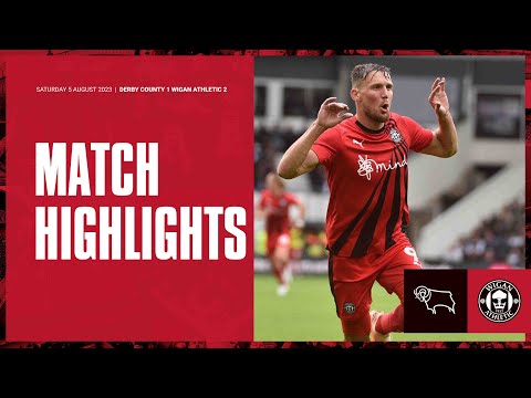 Match Highlights | Derby County 1 Latics 2