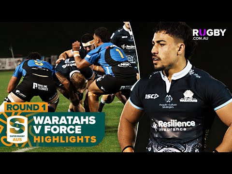 NSW Waratahs v Western Force Highlights | Round 1 | Super Rugby Aus 2025