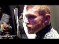 CANELO ALVAREZ "WE ARE OPEN FOR A 3RD FIGHT WITH GENNADY GOLOVKIN; WE ARE READY"