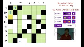 Smashed Sums: US Puzzle Championship 2019