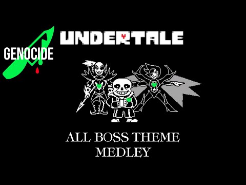 All Undertale Boss Theme Medley [Genocide]  - 4-Piano Orchestra - Undertale