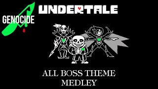 All Undertale Boss Theme Medley [Genocide]  - 4-Piano Orchestra - Undertale