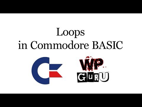 Loops in Commodore BASIC with DO WHILE and LOOP