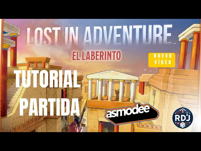 Vídeo relacionado con dV Giochi Lost in Adventure: El Laberinto, Juego de Mesa, A Partir de 10 Años, De 1 a 6 Jugadores, 90 Minutos por Partida, Español