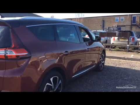 RENAULT GRAND SCENIC SIGNATURE NAV DCI EDC RED/BLACK 2016