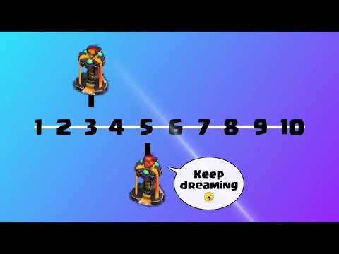 Single Target Inferno Tower VS Multi Inferno Tower 💀 Clash of clans #clashofclans #clashroyale#viral