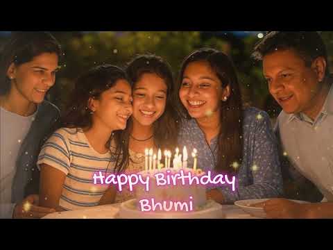 🎉 Birthday Song for Bhumi | Bhumi Ka Janamdin | Happy Birthday Bhumi 🎂🎶 #Bhumibirthdaysong