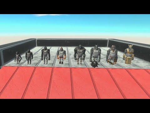 ARBS SPEED RACE MODERN HUMANS VS MUTANT PRIMATES -ANIMAL REVOLT BATTLE SIMULATOR