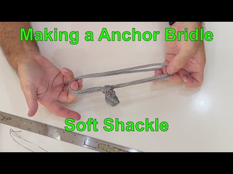 Making an Anchor Bridle Soft Shackle