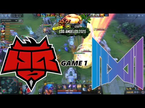 HR  vs. NIGMA | Group Stage Game 1 Highlights  | ESL One Los Angeles Major Online | EU/CIS Region