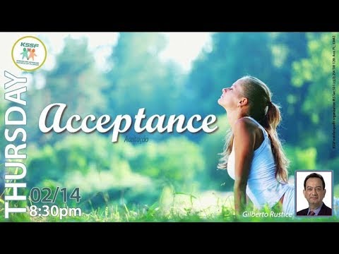 KSSF - ACCEPTANCE - GILBERTO RUSTICE - ENGLISH LECTURE.