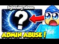 LIGHTNING ADMIN ABUSE IN TAP SIMULATOR LIVE