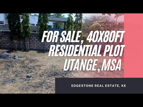 Residential Land for sale Utange Mombasa