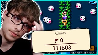 Beating the Most Attempted UNCLEARED LEVEL in Mario Maker 2