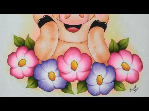 , title : 'Flores Silvestres Coloridas com Porquinha Feliz - Aula 302 - Parte 2 - Bruno Silva'