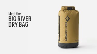 Big River Dry Bag 65L  Dull Gold