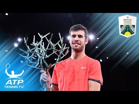 Khachanov Stuns Djokovic to Win First Masters 1000 title! | Paris 2018 Final Highlights