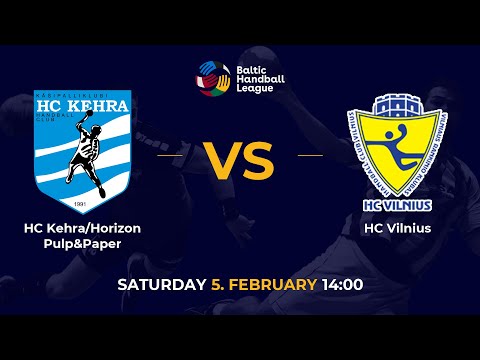 BHL 21/22:  HC Kehra/Horizon Pulp&Paper - HC Vilnius