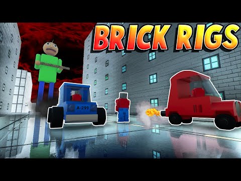 Baldi Takes Over LEGO City in Brick Rigs!