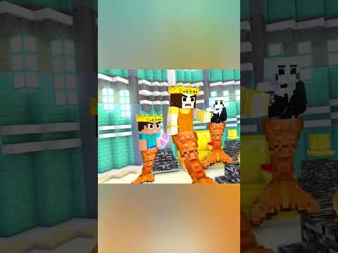 Monster Attacks Zombie Queen in Minecraft School!