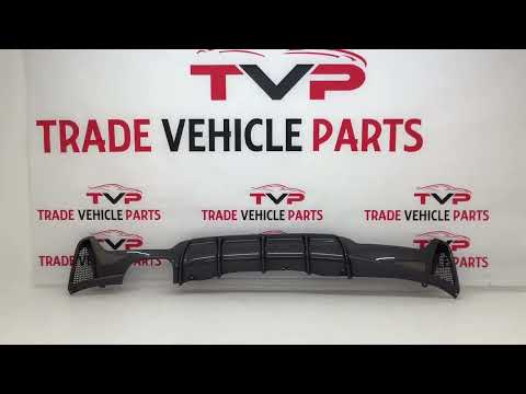 Fits BMW 4 Series F32 F33 F36 Rear Diffuser Twin Exhaust Carbon Look video