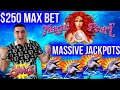 250 NON STOP JACKPOTS ON MAGIC PEARL LIGHTNING LINK