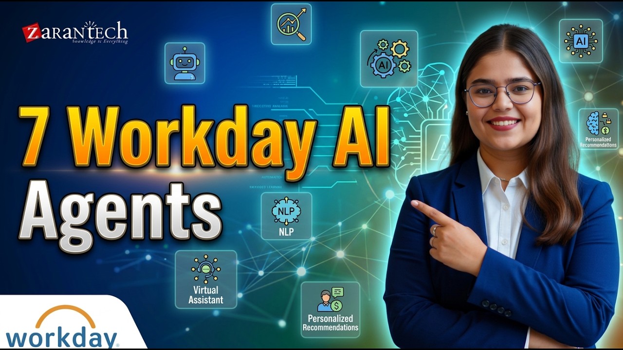 Workday Just Launched 7 AI Agents: Here’s What They Actually Do! | ZaranTech