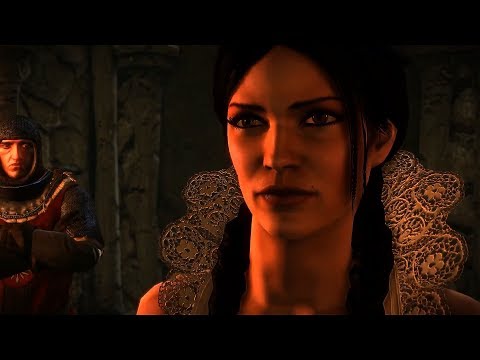 The Witcher 2 - Philippa Eilhart getting her Eyes gouged out!