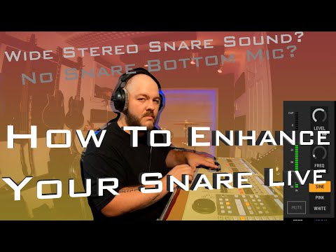Get better Snare’s - Live Sound Tips - DIY Digital Trigger with a Oscillator Secret