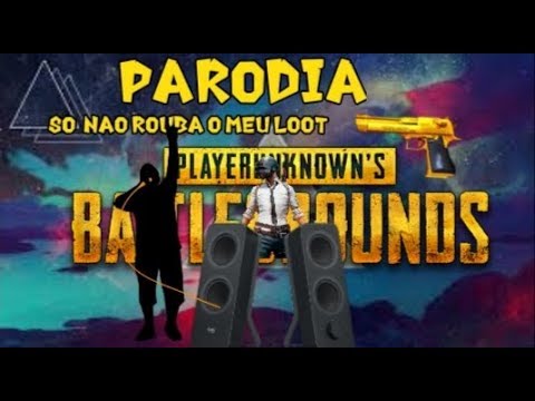 SÓ NÃO MEXA NO MEU LOOT - PARÓDIA TRAP (MC CAVERINHA - SÓ NÃO PISA NO MEU BOOT) PUBG BATTLER ROYALS