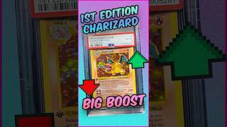 Charizard 1st Edition | MASSIVE GRADE BOOST #pokemon #pokemontcg #tradingcards #pokemoncards