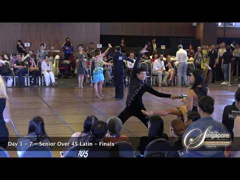 SODC2017- 25 November 2017 Senior Over 45 Latin Final