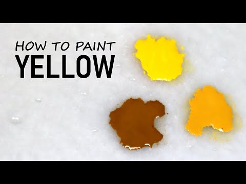 The Secret to Painting YELLOW! (Over a Black Undercoat!)