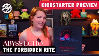 Abyss Echo The Forbidden Rite Preview | Pumped Up Kickstarter