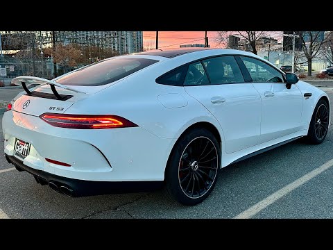 2026 Mercedes-AMG GT 53 4-Door Coupe: FULL Walkaround Review (Exterior, Interior & Sound)