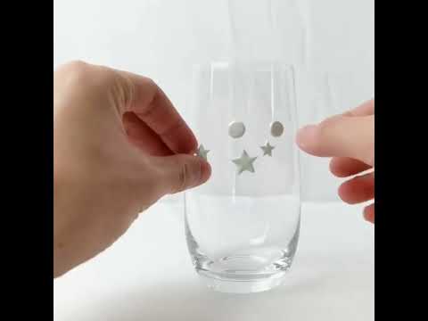Luminous 3D Stars Wall Stickers