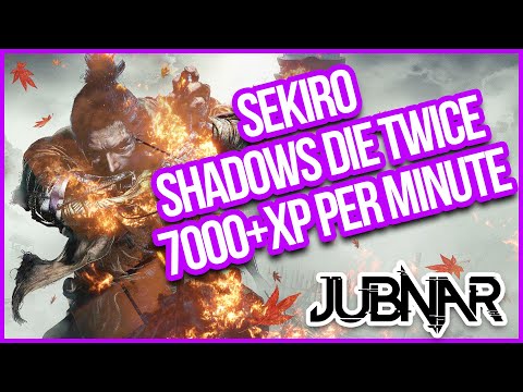 Sekiro Shadows Die Twice - Lots of Money & 7000+ XP Per Minute or Less In Fountainhead Palace