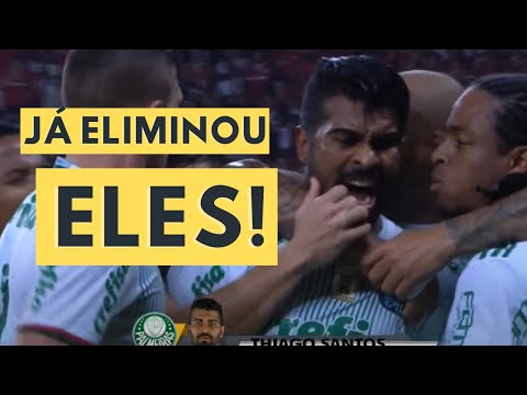 O GOL DE THIAGO SANTOS QUE ELIMINOU ELES DE UMA COPA!