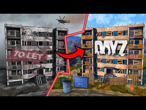 We Built A FORTIFIED Apartment Base - Vanilla DayZ