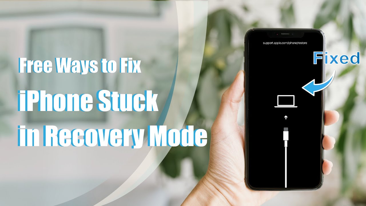 iphone stuck in recovery mode