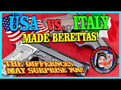 USA vs. Italian Made Berettas!..The Difference Might Surprise You!