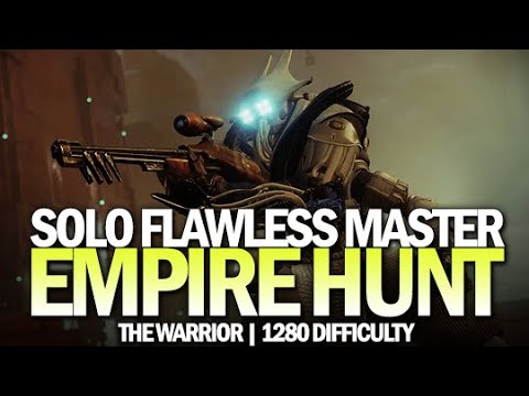 Solo Flawless Master Empire Hunt - The Warrior [Destiny 2 Beyond Light]
