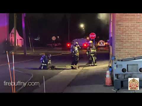 Depew FD Working Commercial Fire at 5011 Broadway