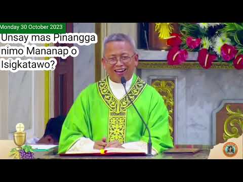 Unsay mas Pinangga nimo, Mananap o Isigkatawo? // Rev. Fr. Ciano Ubod